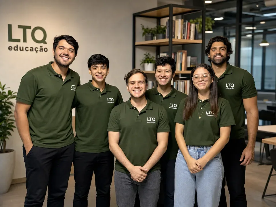 Equipe da LTQ Educação no escritório